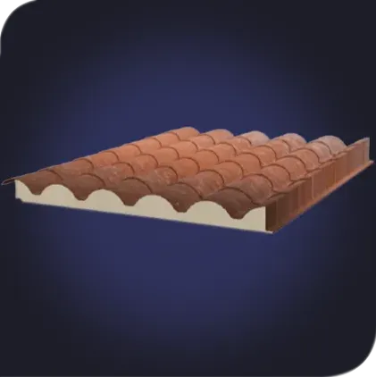 Producto Panel Teja Envejecida